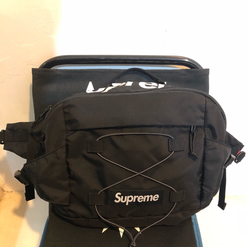 Supreme 42th waist bag 黑腰包