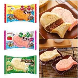 【象象媽咪】日本 meito名糖 魚型餅乾 草莓鯛魚餅乾 巧克力夾心鯛魚燒餅乾 進口零食餅乾 日本餅乾 日本零食
