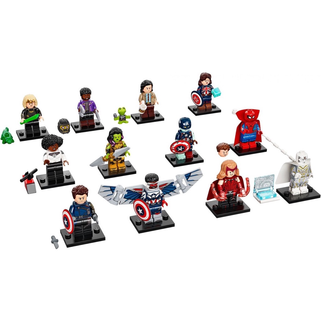 【台中翔智積木】LEGO 樂高 漫威 人偶包 71031 Marvel Studios 12隻一套