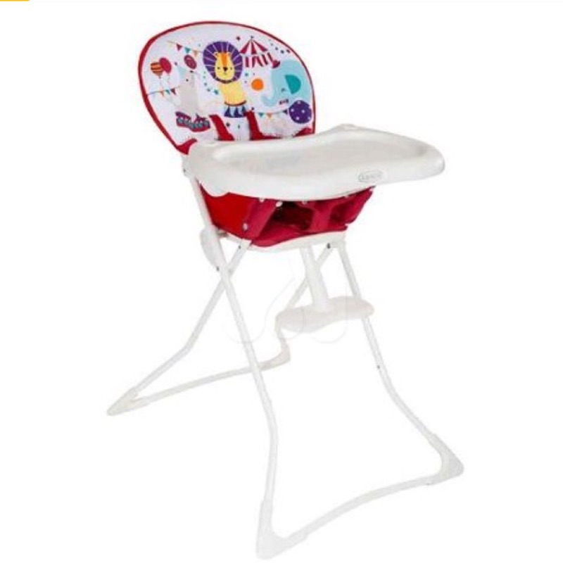 GRACO 簡便型式高腳餐椅 Tea Time-馬戲團