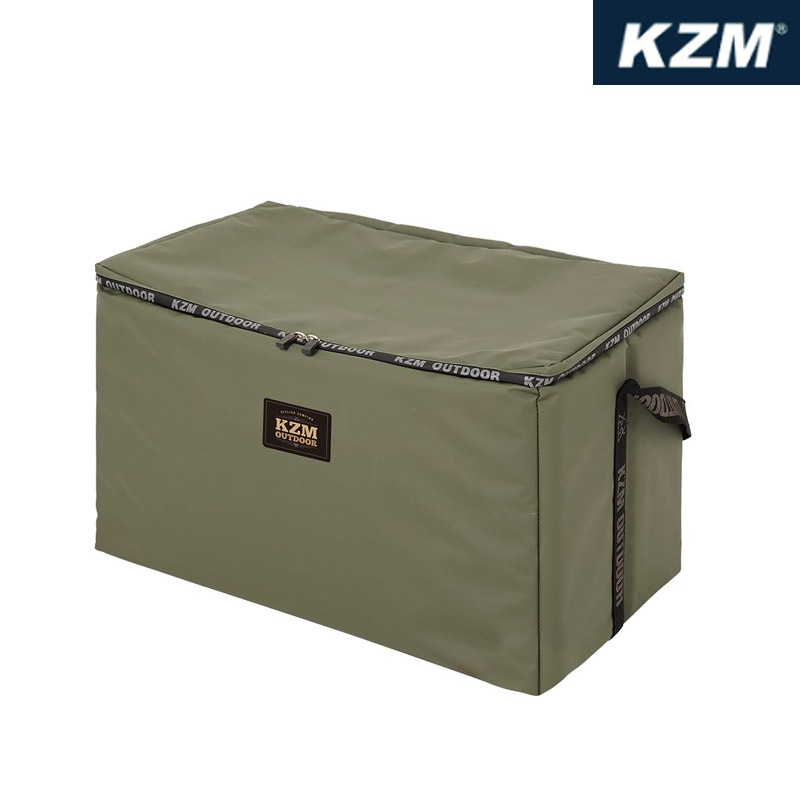 【Kazmi】KZM 素面個性保冷袋45L(軍綠色)
