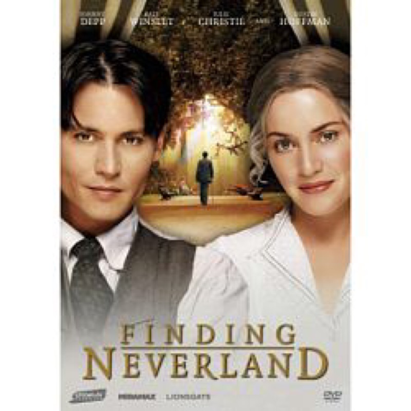 羊耳朵書店*金獎電影珍藏/尋找新樂園Finding Neverland DVD強尼戴普x凱特溫絲蕾/小飛俠彼得潘最後現貨