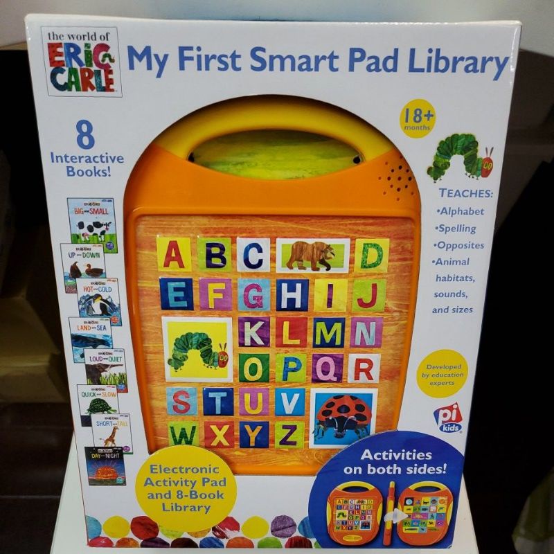 二手近新艾瑞卡爾Eric Carl my first smart pad library
