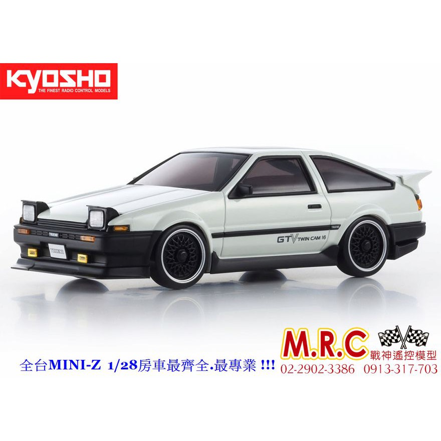 Mrc戰神遙控kyosho Mini Z Awd 車殼toyota Ae86 Aero Mzp410gtv 蝦皮購物