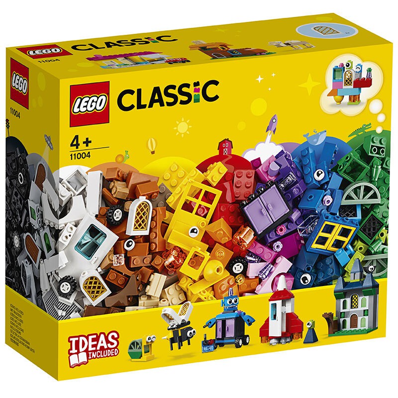 益智玩具 積木樂高積木兒童玩具樂高(LEGO)積木 經典創意CLASSIC創意之窗 11004