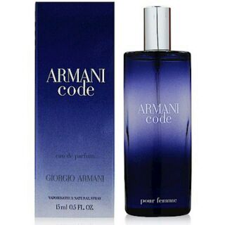 Armani 亞曼尼 Code 真愛密碼女性淡香精 15ml噴式小香水