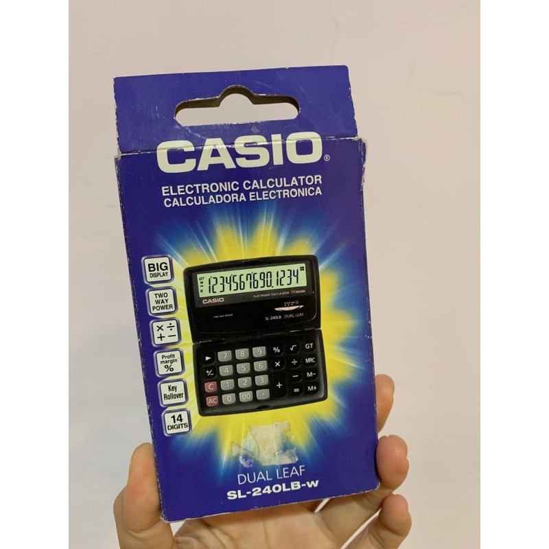 CASIO SL-240LB 計算機 國家考試用 統計