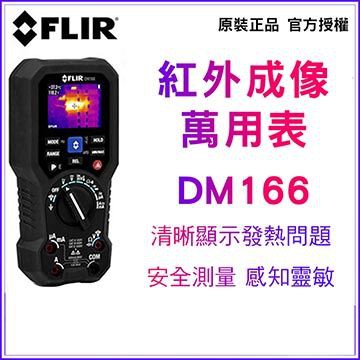 快速寄出 免運送保固 FLIR DM166 TRUE RMS 紅外線熱顯像電錶 兩用交直流三用電錶 保證公司貨