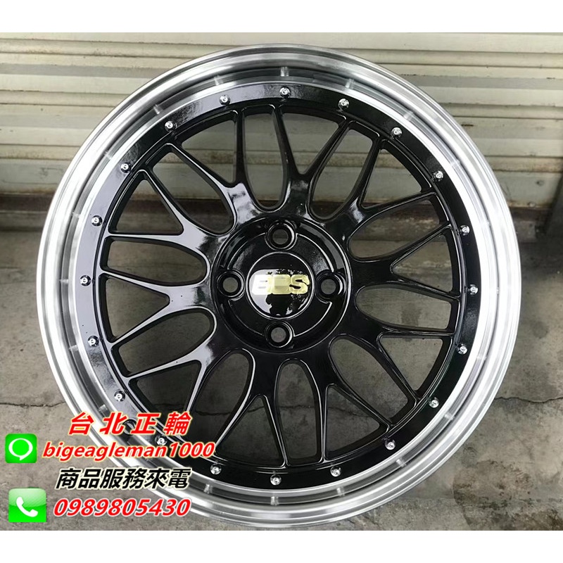 類 BBS LM2 17吋 4孔100 亮黑亮邊 FIT YARIS VIRAGE MINI GOLF VIOS COO