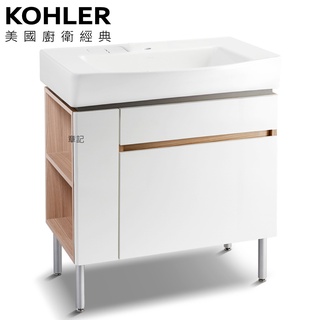 KOHLER Family Care 浴櫃盆組(80cm) K-22779T-1-0_K-31501T-LR-PD1