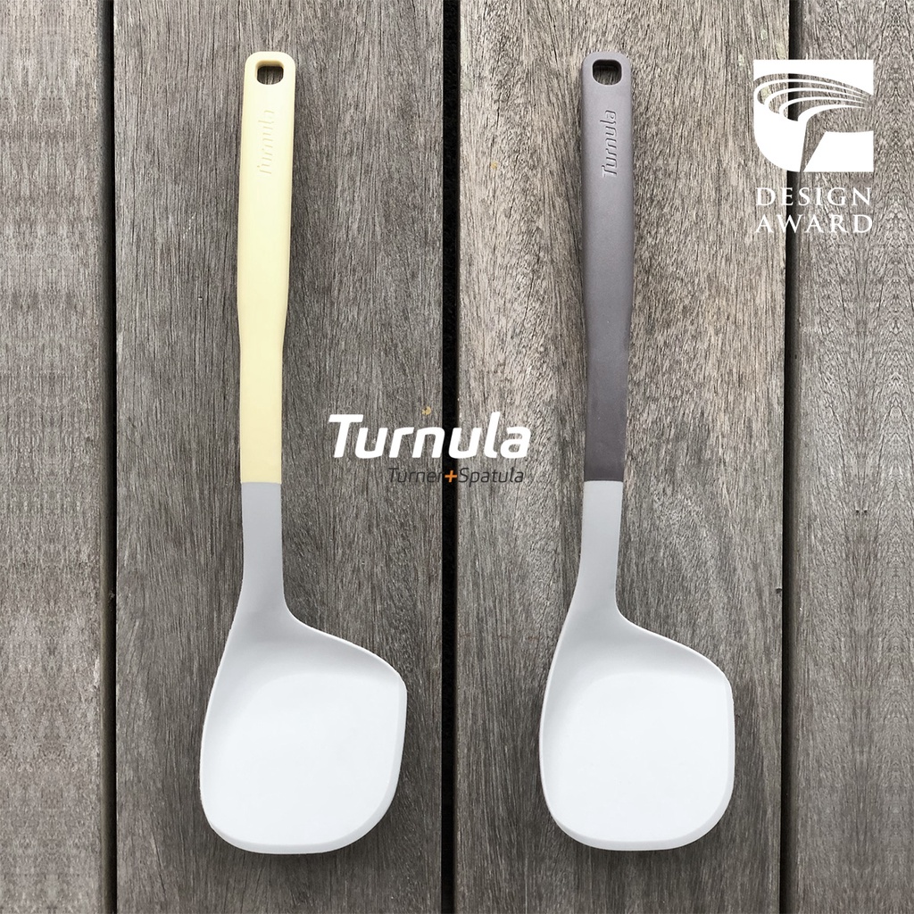 ▌Turnula 1.0 鉑金雙向矽膠鍋鏟 - 台灣原創不沾鍋鍋鏟、最適用28-32公分各類鍋具 [標準款]
