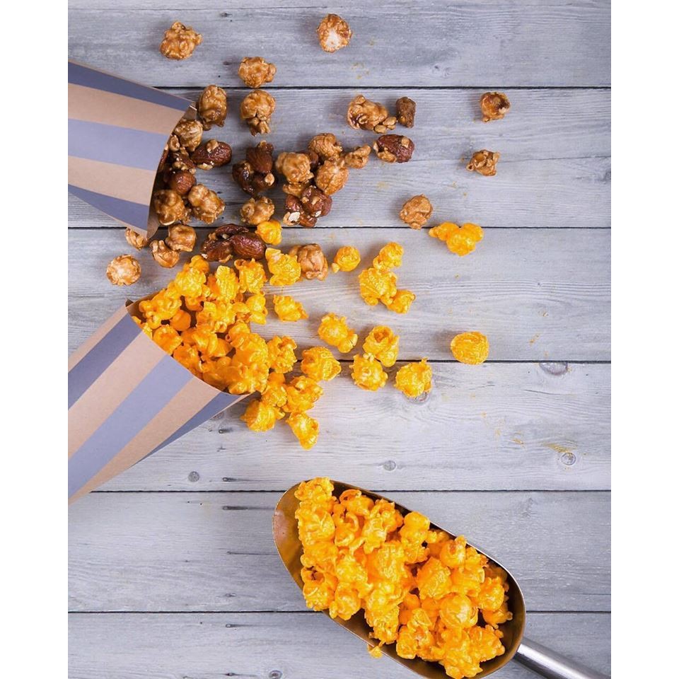 《哈屁喵代購》美國爆米花Garrett Popcorn（101店代購）袋裝-杏仁焦糖&夏威夷焦糖口味