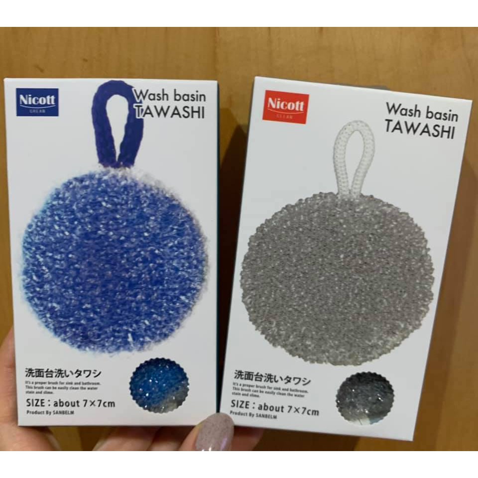 現貨日本sanbelm 洗手台專用水垢清潔刷廚房浴室清潔用品洗臉台水槽免洗劑 蝦皮購物