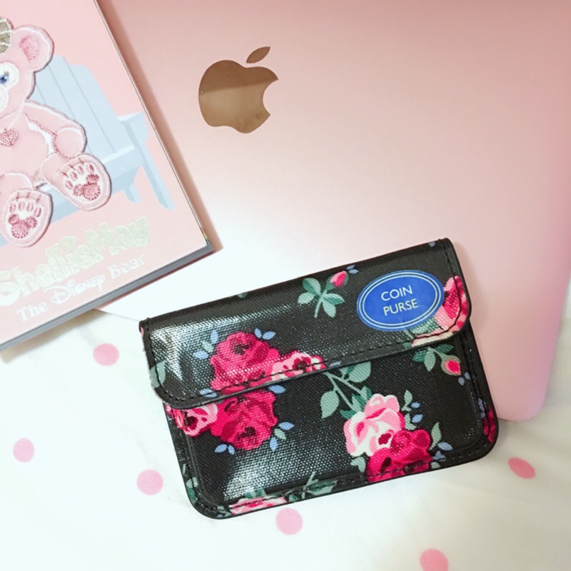 Cath Kidston Coin Purse 玫瑰印花零錢包 車票夾 卡片夾 悠遊卡夾