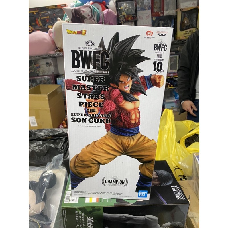 悟空超四七龍珠bwfc 一番賞超級賽亞人四全新非夾物代理白證公仔 蝦皮購物