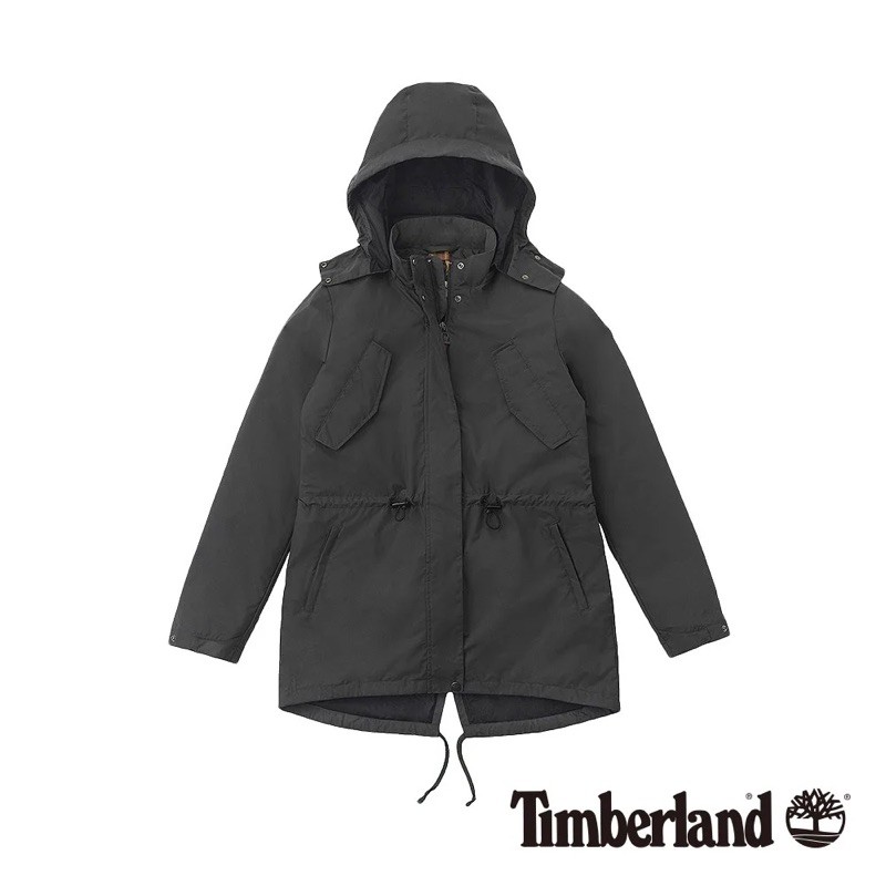 Timberland 女款黑色防水防風保暖三合一羽絨外套 「單賣」最外層防水防風外套