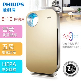【免運費】PHILIPS 飛利浦Octopus高效濾淨空氣清淨機 AC4076(濾網AC4147) 8~12坪 五段風速