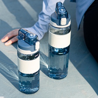 1.08l 高品質 Tritan 材料水瓶健身戶外運動飲水瓶夏季大容量水杯