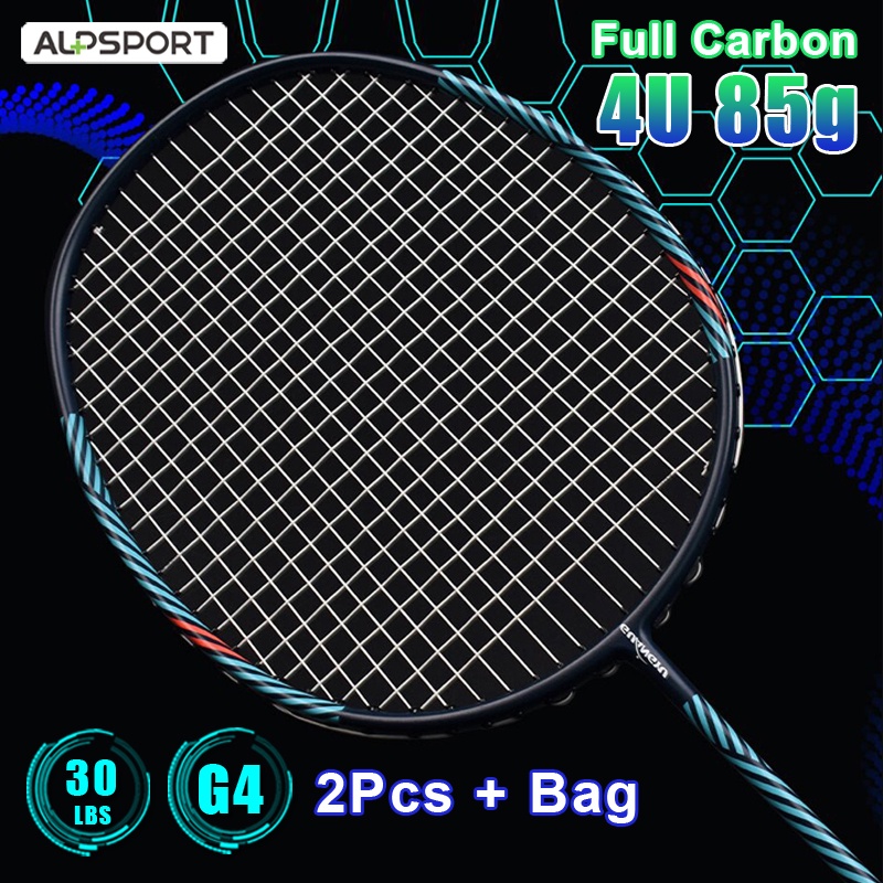 ALP FN2.0蜂鳥2.0 【2支裝+拍包 包郵】6U超輕72克100％全碳素纖維專業羽毛球拍 原裝進攻型訓練羽球拍