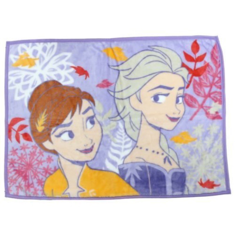 日本原裝 Disney 冰雪奇緣 冷氣毯 毛毯 保暖毯 毯子 披毯 Elsa anna 艾莎 安娜