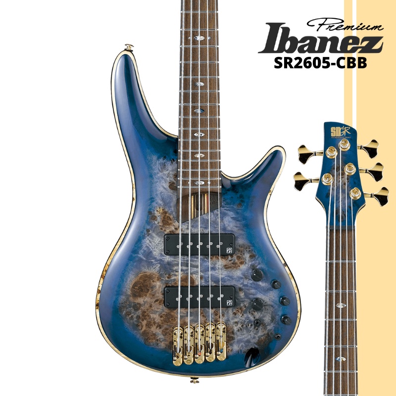 Ibanez Premium SR2605-CBB 電貝斯 免運 全新公司貨【LIKE MUSIC】