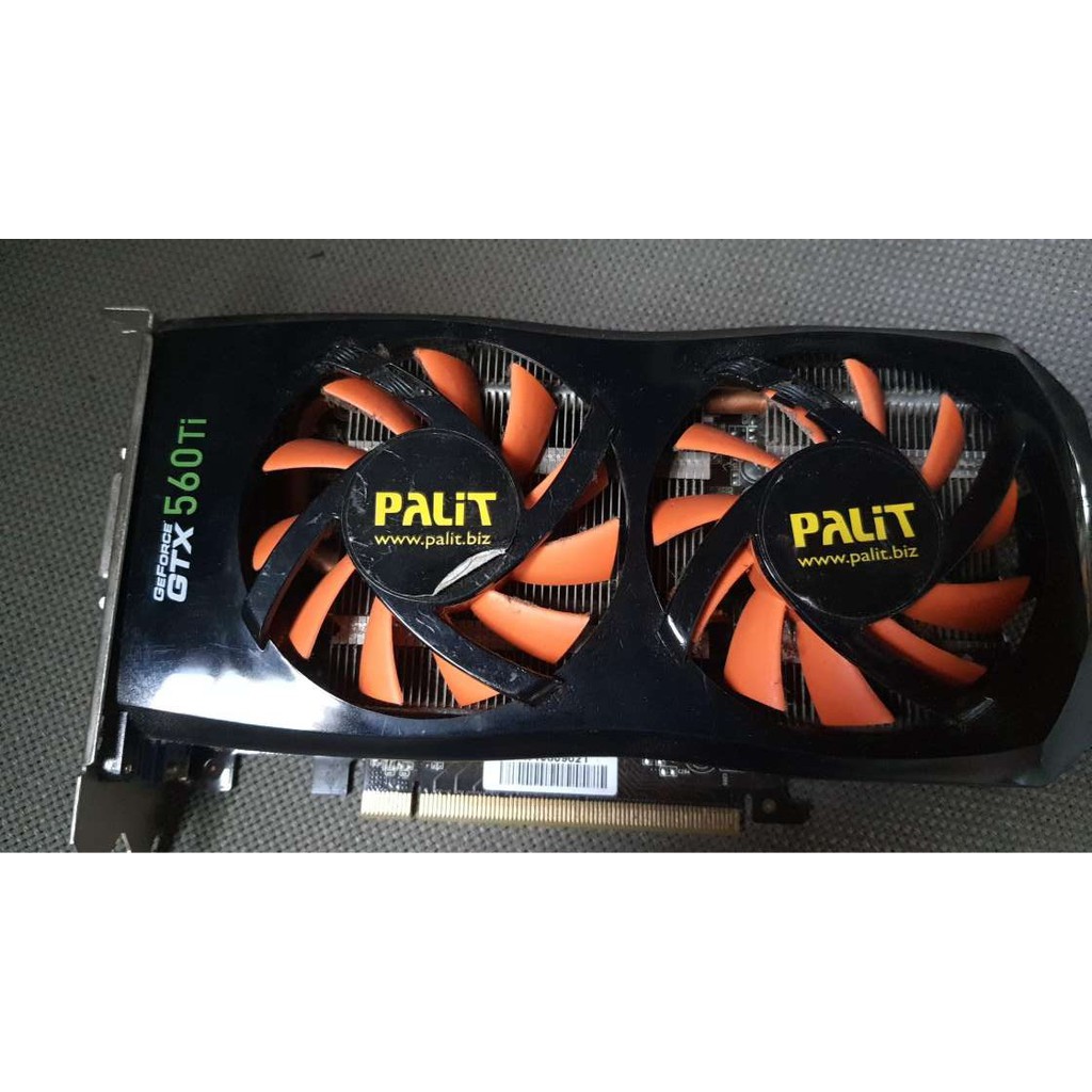 含稅 Palit GeForce GTX 560 Ti 2GB 2G DDR5 保固一個月 10顯142