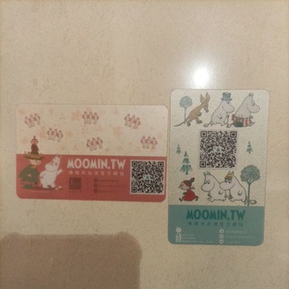 先詢問 MOOMIN 正版 魯魯米 嚕嚕米 台灣 官方 網站 卡片 名片 卡牌 防水 透明卡 塑膠 收藏卡 公仔 山山