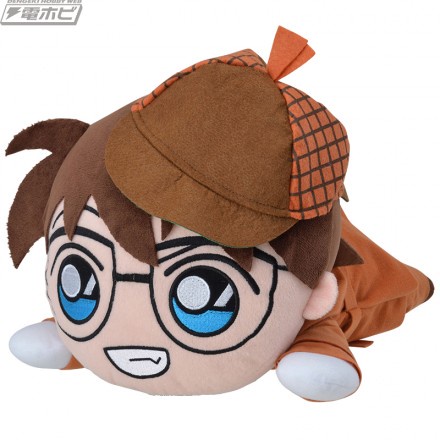 日版 名偵探柯南 Detective Conan 柯南 景品 大趴娃 玩偶 娃娃 毛絨公仔 福爾摩斯版 江戶川柯南