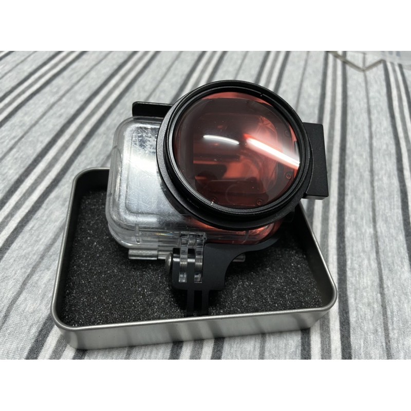 GoPro Hero8 Hero9 潛水近拍鏡組 58mm紅色濾鏡 58mm微距鏡 潛水 配件 防水殼