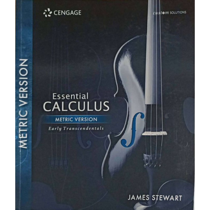 Essential Calculus 商用微積分 大學微積分 二手書