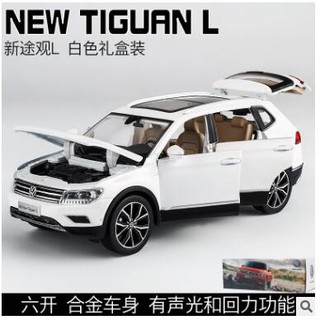╭。BoBo媽咪。╮升輝模型 1:32 Volkswagen VW Tiguan L 福斯 途觀 跨界休旅車