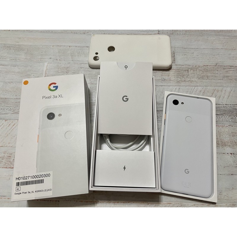 谷歌 Google Pixel 3a XL 4G/64G 白色 原廠盒配 台版 原生機 非 5 4a 3 2 4 Xl