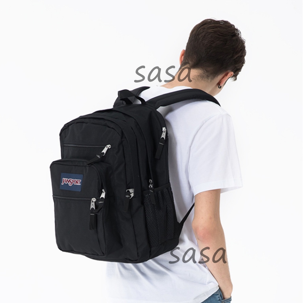 JanSport BIG STUDENT後背包 防潑水 大容量書包 旅行背包 獨立筆電隔層 多功能 多夾層包包47JK