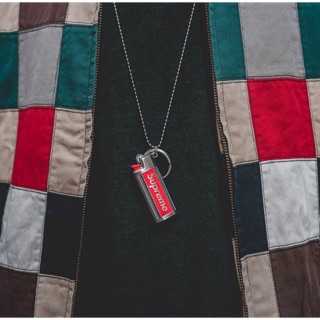 【area0439】Supreme Metal Lighter Holster Case 打火機項鍊 打火機套 Bic