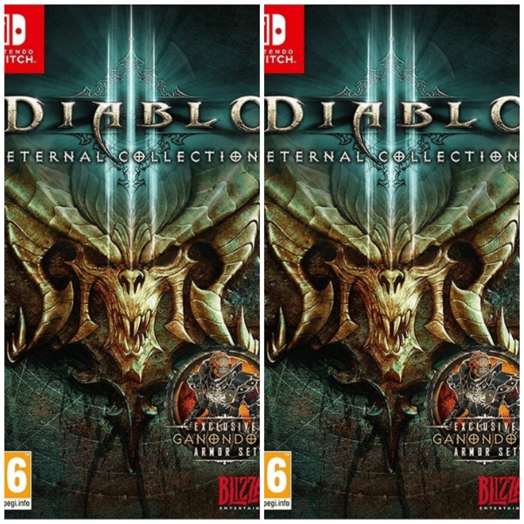 新品本物 3 Diablo Eternal Switch 中古品 輸入版 北米 Collection その他ゲーム機ソフト