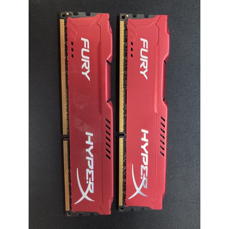 ［優質二手品］金士頓Fury HyperX DDR3-1866 16GB套裝組