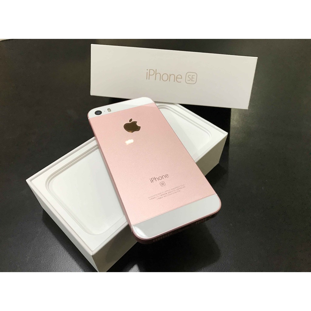 iPhone SE 16G 玫瑰金 保固內無傷 只要11000 !!!