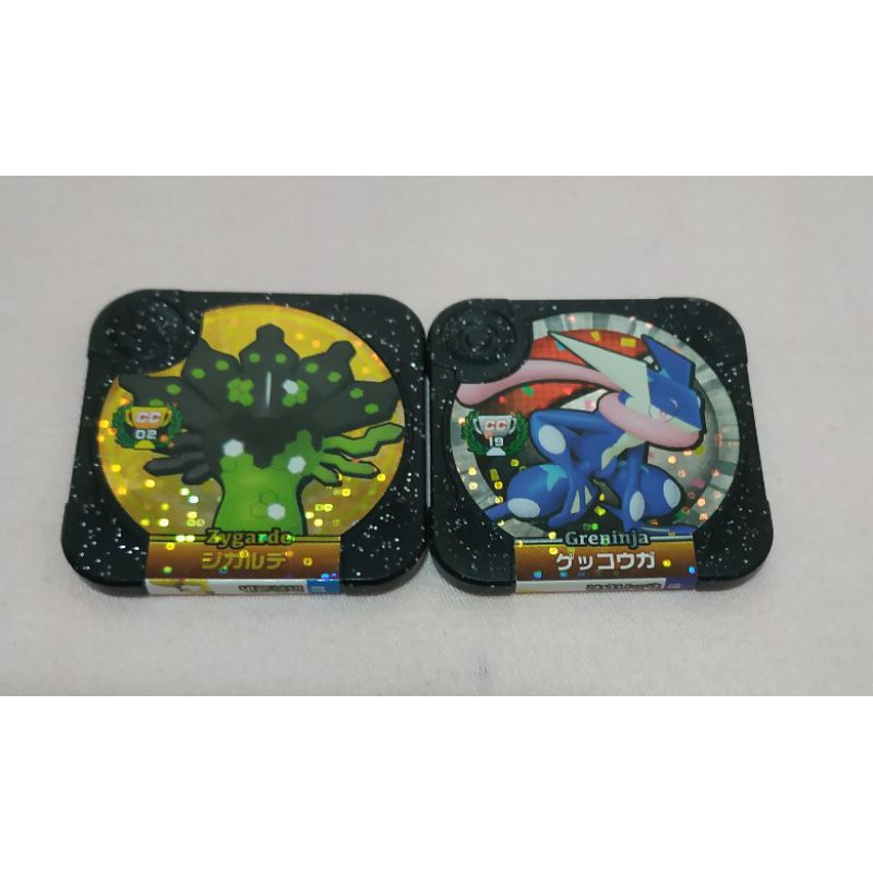 Pokemon tretta 勁敵珍藏彈 黑卡級別基格爾德+甲賀忍蛙
