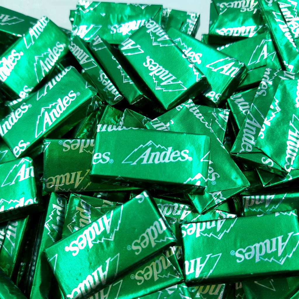 Andes 單薄荷巧克力 1顆 安迪士 糖果 巧克力 薄荷糖 批發 進口糖果 包裝糖果 年節糖果 【59號糖果屋】