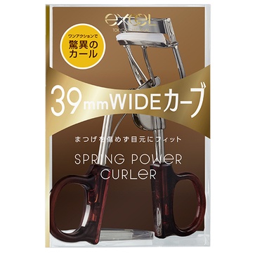 【JP Mart】現貨 ** SANA 莎娜 EXCEL ** 日本限定金色 3D 39MM 超廣角彈力睫毛夾