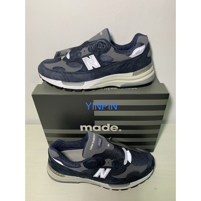 現貨 紐巴倫 New Balance M992 GG  海軍藍 美國製 M991 M993 327 元祖灰 RC1300