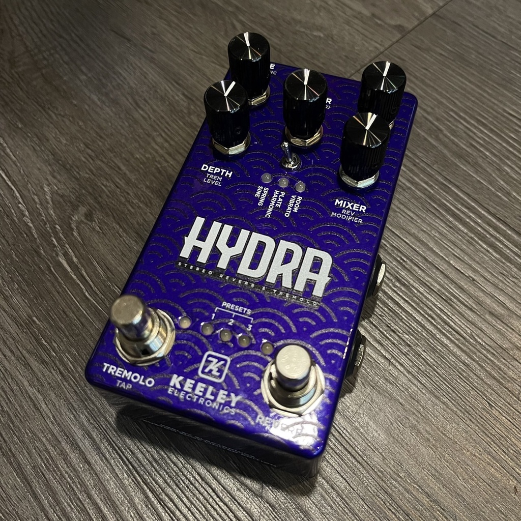 Keeley HYDRA Stereo Reverb &amp; Tremolo 限量版 效果器 公司貨 【宛伶樂器】