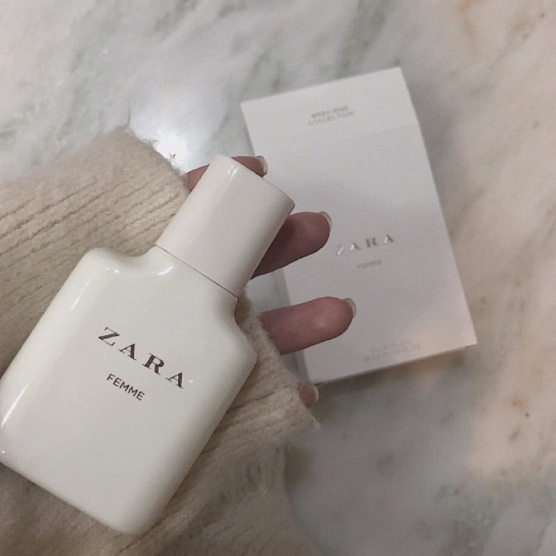 Zara Femme 香水高級淡奶香味東方香調淡香水溫暖紓緩女香小紅書app推薦