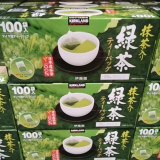 好市多代購 Kirkland 伊藤園 日本綠茶包 綠茶 (1.5g*100包)，超取限二箱