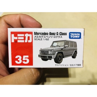 全新未拆絕版限量 TOMICA 多美小汽車 模型車 35 Mercedes-Benz G-Class 賓士 大G 越野車