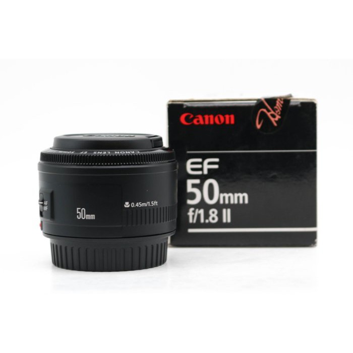 【高雄青蘋果3C】Canon EF 50mm f1.8 II 二代 定焦鏡 中古鏡頭 單眼鏡頭 #41749