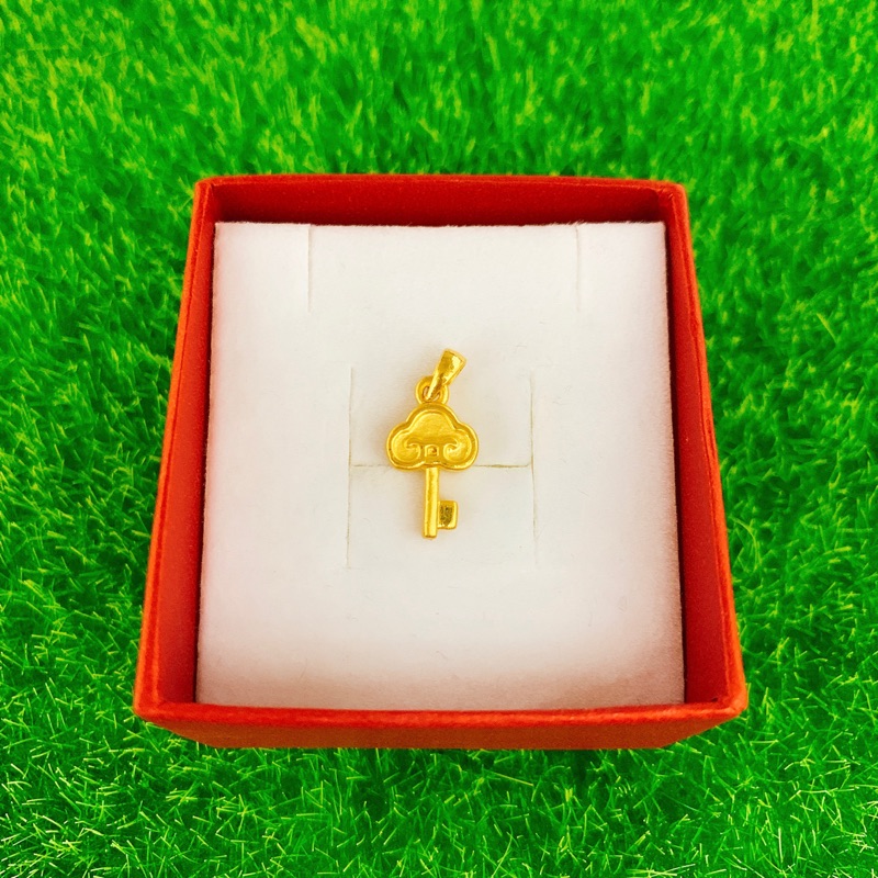景福珠寶銀樓✨純金✨黃金墜子 鑰匙 小巧 造型 墜子