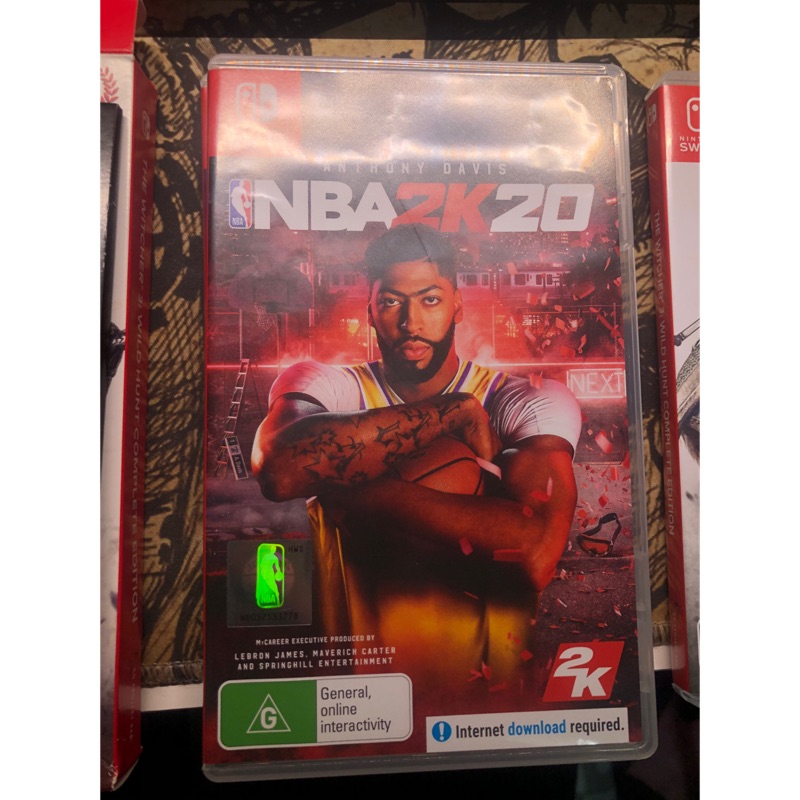 Switch NBA 2K20 Davis版