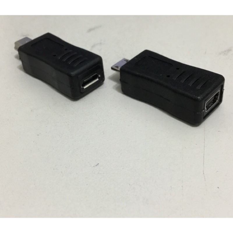 Mini USB 轉接頭 Micro USB 轉接頭 手機充電線轉成迷你USB頭 或行車記錄器迷你USB頭線轉手機充電頭