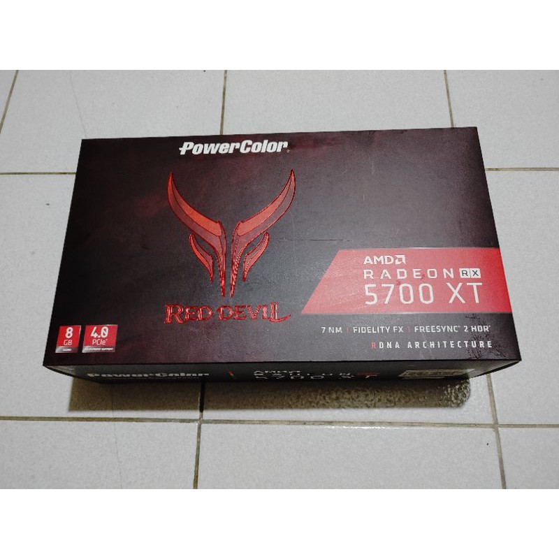 撼訊powercolor rx5700xt red devil 紅魔